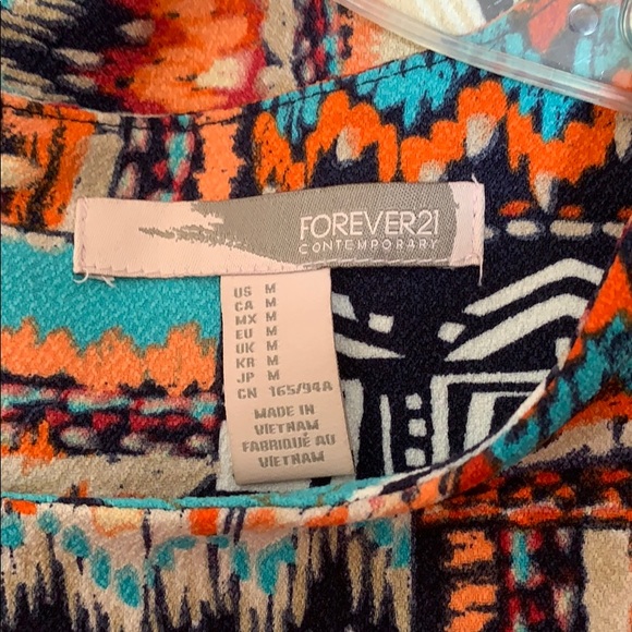 Forever 21 colorful pattern dress - Picture 7 of 7